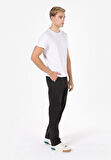 Loose Fit Orta Bel Bol Paça Erkek Antrasit  Pantolon Cl1072304