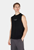 Regular Fit   Erkek Siyah Atlet
