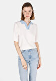 Regular Fit   Kadın Beyaz  Kazak Cl1073124