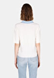 Regular Fit   Kadın Beyaz  Kazak Cl1073124