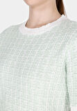Regular Fit   Kadın Yeşil  Kazak Cl1073133