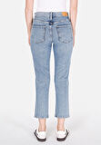 891 Maya Slim Fit   Kadın Mavi Jean Pantolon Cl1073213