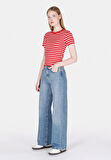 970 Berry Regular Fit   Kadın Denim Jean Pantolon Cl1073218