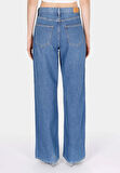 970 Berry Regular Fit   Kadın Mavi Jean Pantolon Cl1073227