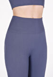 Slim Fit   Kadın Mavi Tayt