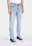 044 Karl Straight Fit Düşük Bel Düz Paça Erkek Mavi Jean Pantolon Cl1073395
