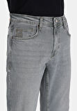 045 Davıd Regular Fit Orta Bel Düz Paça Erkek Siyah Jean Pantolon Cl1073397