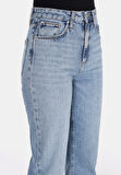 884 Lauren Straight Fit Yüksel Bel Düz Paça Kadın Mavi Jean Pantolon Cl1073511