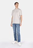 Slim Straight Fit Orta Bel Düz Paça Erkek Mavi Jean Pantolon