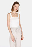 Slim Fit   Kadın Beyaz Atlet Cl1073552