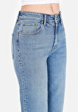 Straight Fit   Kadın İndigo Jean Pantolon