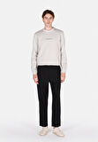 Regular Fit Orta Bel Düz Paça Erkek Siyah  Pantolon