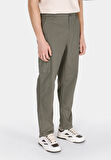 Regular Fit Orta Bel Düz Paça Erkek Yeşil  Pantolon Cl1073572