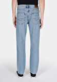 Regular Fit Orta Bel Düz Paça Erkek Denim Jean Pantolon