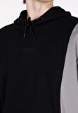 Regular Fit   Erkek Siyah Sweatshirt