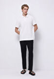 Regular Fit Orta Bel Uzun Paça Erkek Siyah  Pantolon