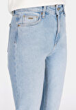 791 Monıca Regular Fit   Kadın Mavi Jean Pantolon Cl1073901
