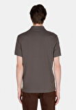 Regular Fit Polo Yaka Düz Erkek Yeşil Kısa Kol Tişört Cl1073960