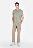 Regular Fit Polo Yaka Düz Erkek  Kısa Kol Tişört Cl1073960