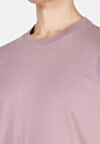 Regular Fit Yuvarlak Yaka Düz Erkek Pembe Kısa Kol Tişört Cl1073961