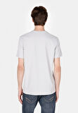 Regular Fit Yuvarlak Yaka Düz Erkek Gri Kısa Kol Tişört Cl1073962