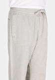 Relaxed Fit Orta Bel Bol Paça Erkek Yeşil  Pantolon