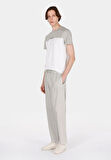 Relaxed Fit Orta Bel Bol Paça Erkek Yeşil  Pantolon