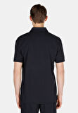 Regular Fit Polo Yaka Düz Erkek Lacivert Kısa Kol Tişört