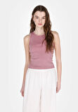 Slim Fit   Kadın Pembe Atlet