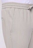 Slim Fit Orta Bel Uzun Paça Erkek Bej  Pantolon