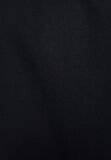 Regular Fit Shirt Neck Düz Erkek Keten Karışımlı Siyah Uzun Kol Gömlek