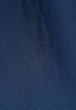 Regular Fit Shirt Neck Düz Erkek Lacivert Uzun Kol Gömlek