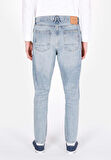 054 Neıl Loose Tapered Fit   Erkek Mavi Jean Pantolon Cl1074512