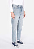 054 Neıl Loose Tapered Fit   Erkek Mavi Jean Pantolon Cl1074512
