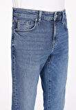041 Danny Slim Fit   Erkek Mavi Jean Pantolon Cl1074605