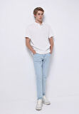 Slim Fit   Erkek İndigo Jean Pantolon