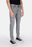 Straight Fit   Erkek Siyah Jean Pantolon