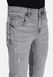 Straight Fit   Erkek Siyah Jean Pantolon