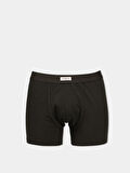 Modern Fit Düz Erkek Yeşil Boxer