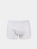 Modern Fit Düz Erkek Gri Boxer