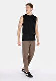 Regular Fit   Erkek Siyah Atlet