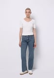 Slim Fit   Kadın Beyaz  Kazak