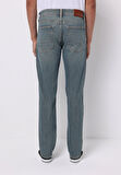 Straight Fit   Erkek İndigo Jean Pantolon