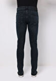 Slim Fit   Erkek Koyu İndigo Jean Pantolon