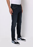 Straight Fit   Erkek İndigo Jean Pantolon