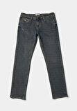Straight Fit   Erkek İndigo Jean Pantolon