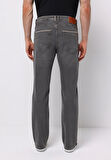 Regular Fit Orta Bel Düz Paça Erkek Siyah Jean Pantolon