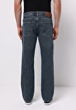 Regular Fit   Erkek İndigo Jean Pantolon