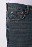 Loose Relaxed Fit   Erkek İndigo Jean Pantolon