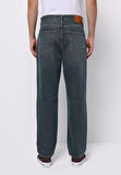 Loose Relaxed Fit   Erkek İndigo Jean Pantolon